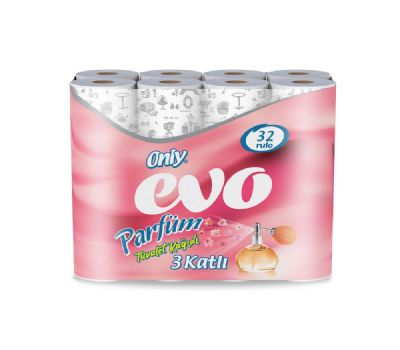 Only Evo Parfüm 32'li Tuvalet Kağıdı 3 Katlı