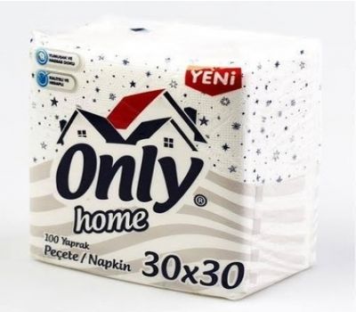 Only 30*30 Peçete Home 100'lü