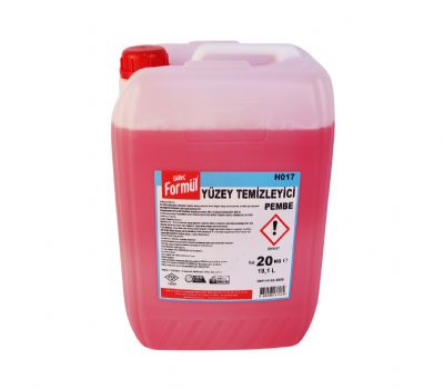 Formül Yüzey Temizleyici Gülpembe 30 Kg