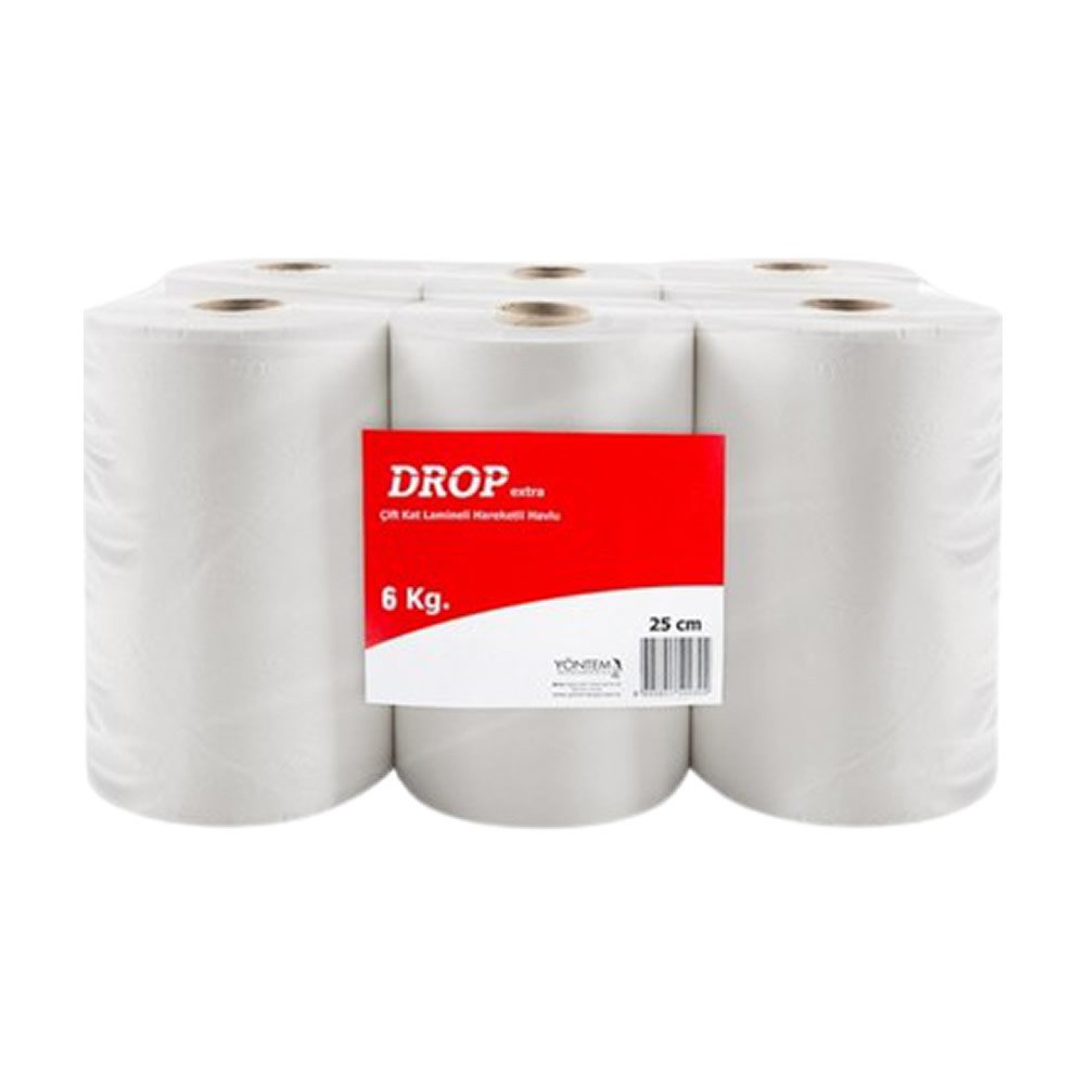 Drop İçten Çekmeli Jumbo Tuvalet Kağıdı 6'lı