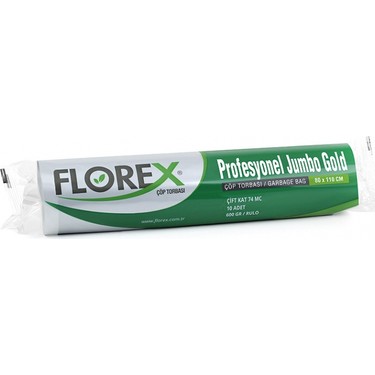 Florex Profesyonel Jumbo Gold Çöp Torbası