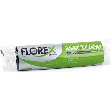 Florex Endüstriyel 120Lt. Konteyner Çöp Torbası