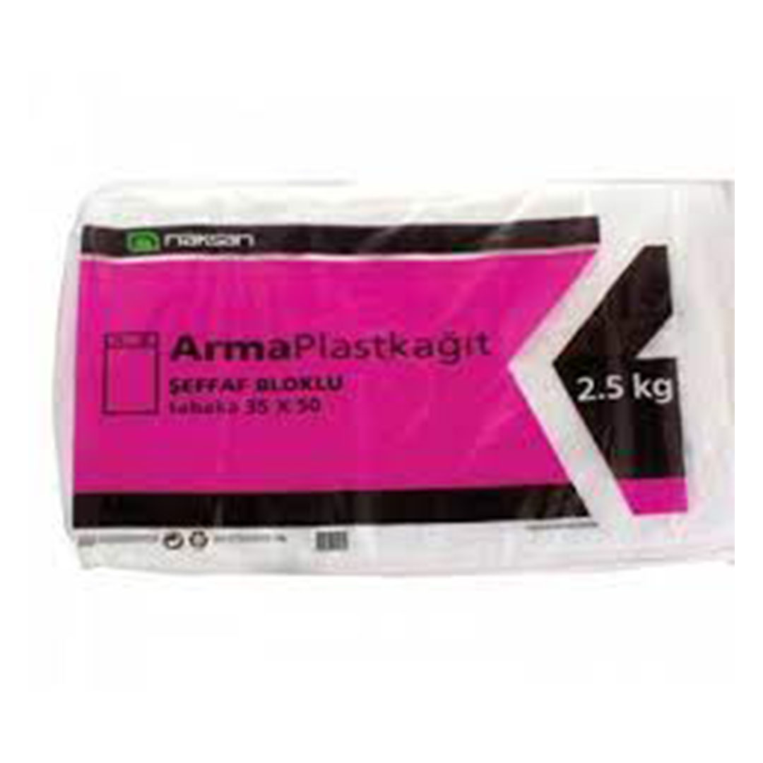 Arma Bloklu Plast Kağıt (Soğan Zarı)